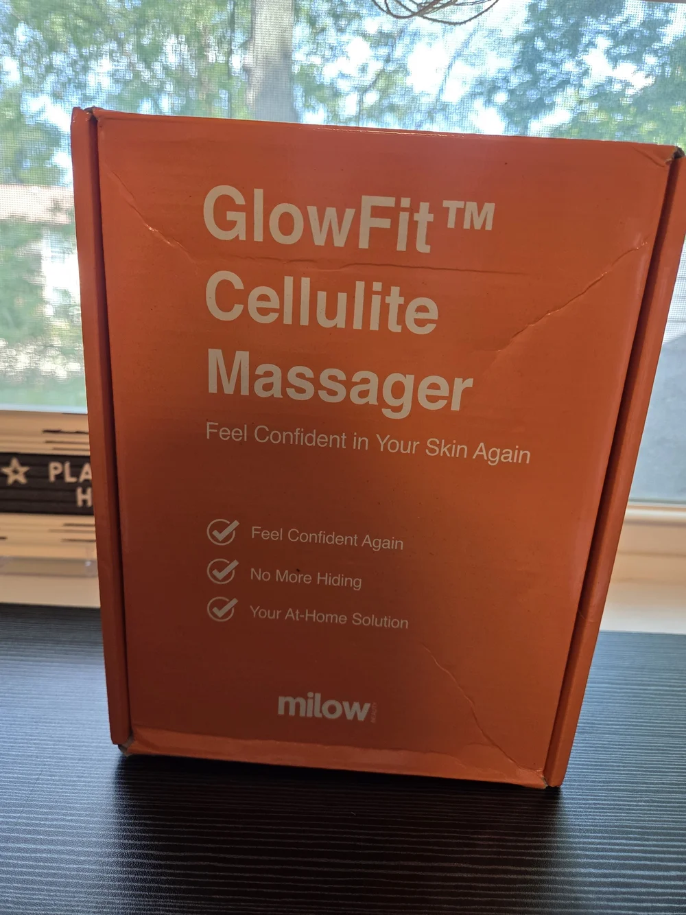 NIB Milow GlowFit Cellulite Massager Kit - Cordless Body Sculpting